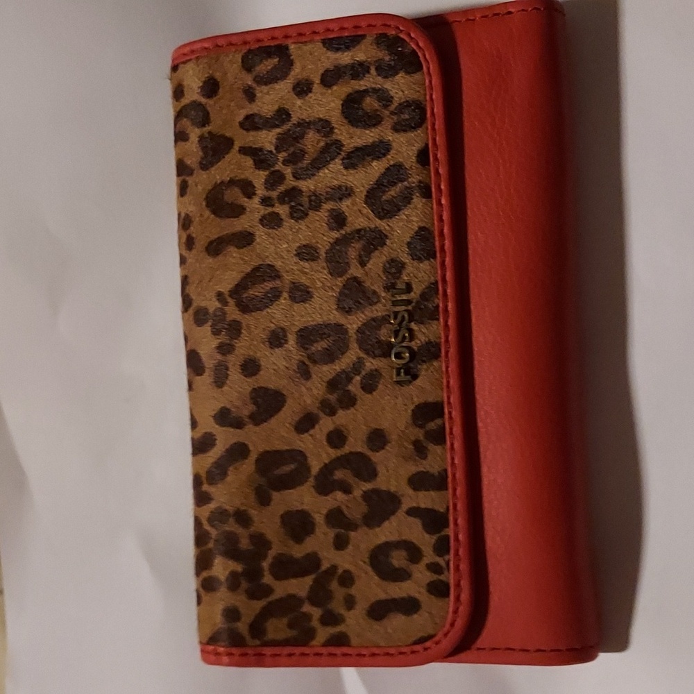 Fossil Cheetah Print Wallet